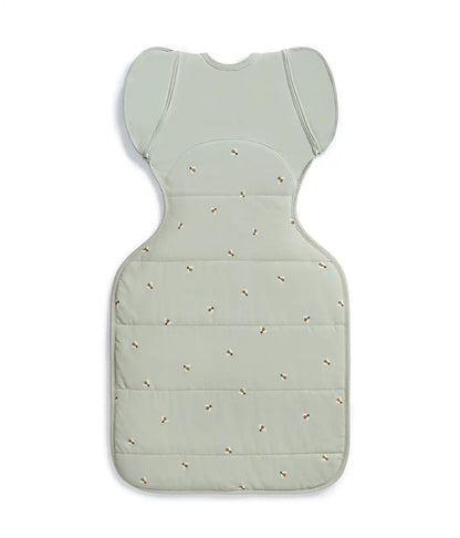 Swaddle Up™ 2-in-1 Transition Bag 2.5 TOG Cotton Olive Bees