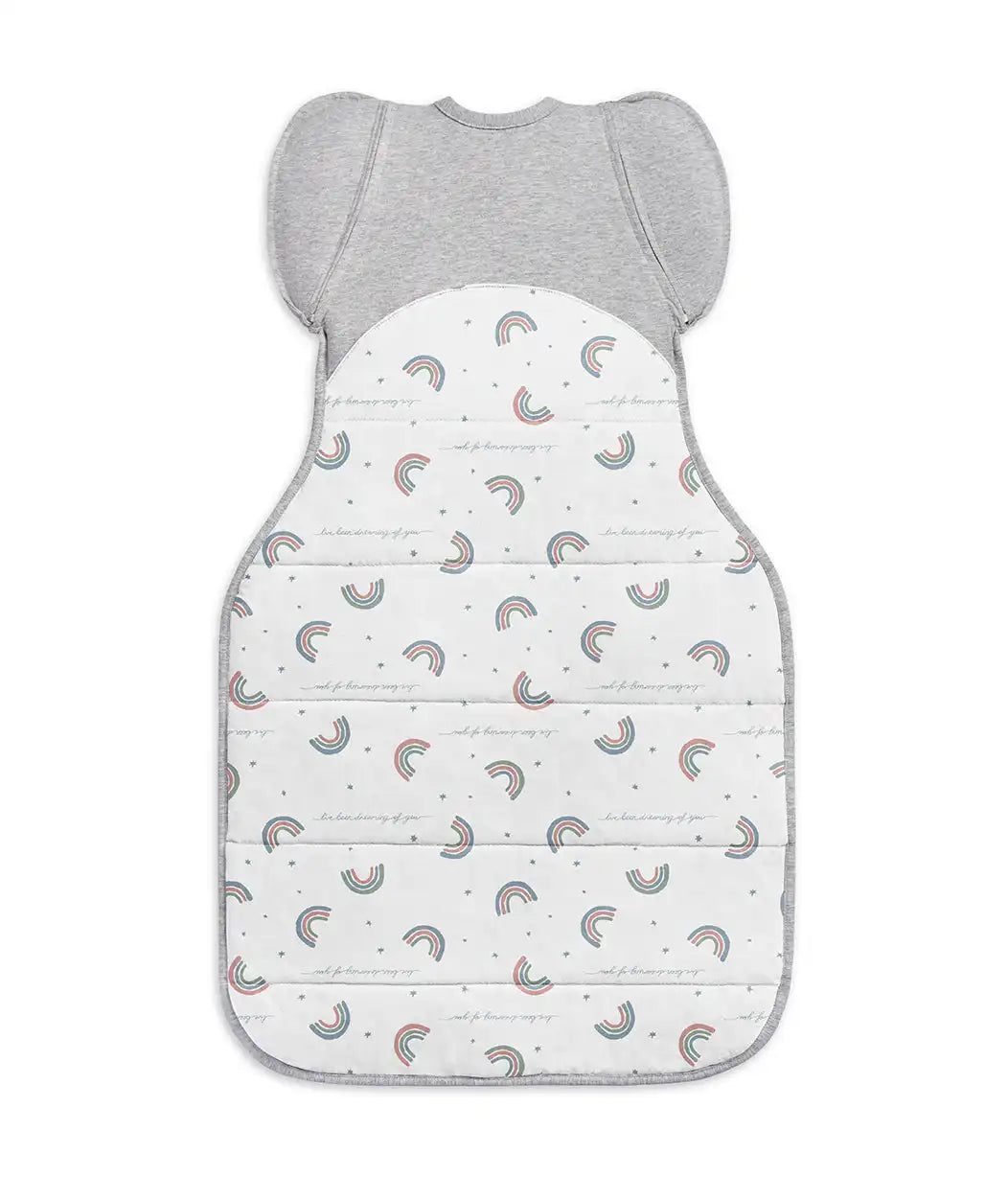 Swaddle Up™ 2-in-1 Transition Bag 2.5 TOG Cotton White Rainbow Dream