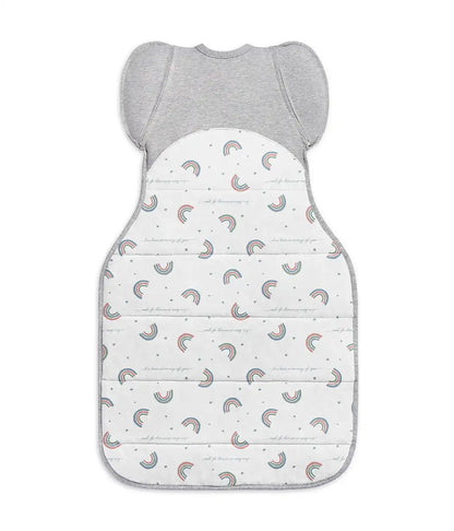 Swaddle Up™ 2-in-1 Transition Bag 2.5 TOG Cotton White Rainbow Dream