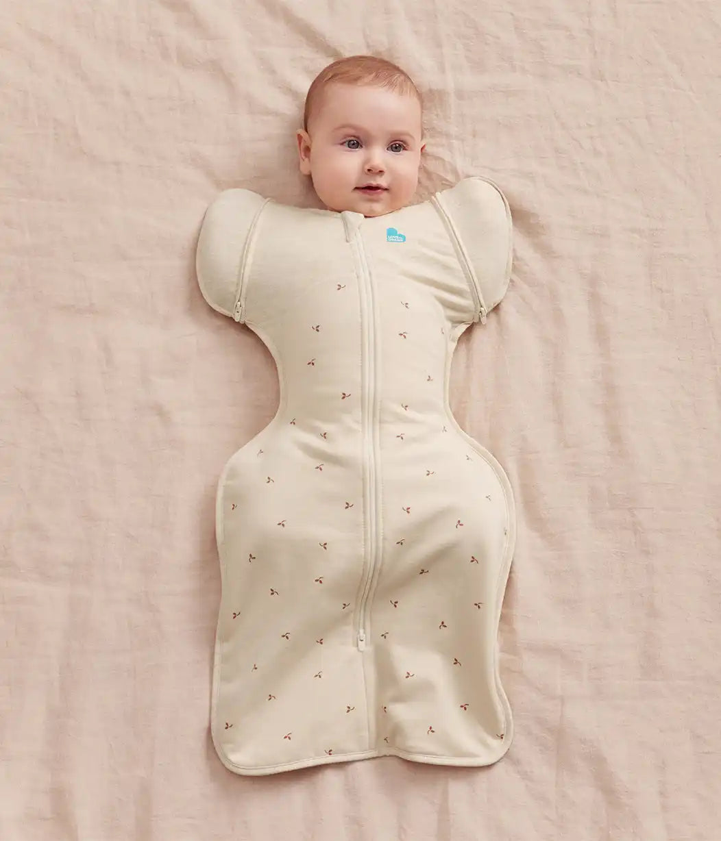Swaddle Up™ 2-in-1 Transition Bag 1.5 TOG Cotton Oatmeal Twigs