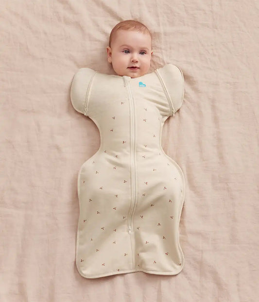 Swaddle Up™ 2-in-1 Transition Bag 1.5 TOG Cotton Oatmeal Twigs