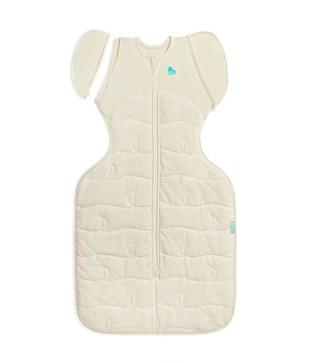 Swaddle Up™ 2-in-1 Transition Bag 3.5 TOG Cotton Oatmeal Moon Quilting