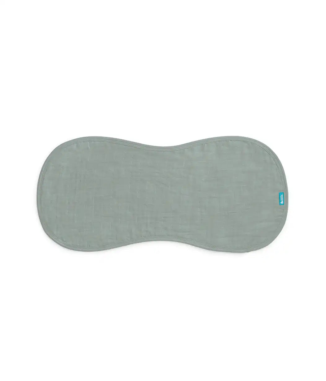 Burp Cloth 2 Pack Muslin Cream Bees