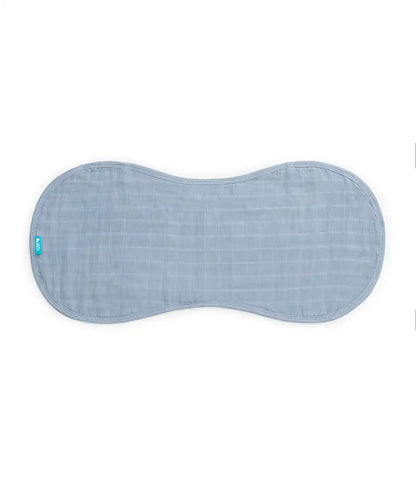 Burp Cloth 2 Pack Muslin Mist Blue Rocket
