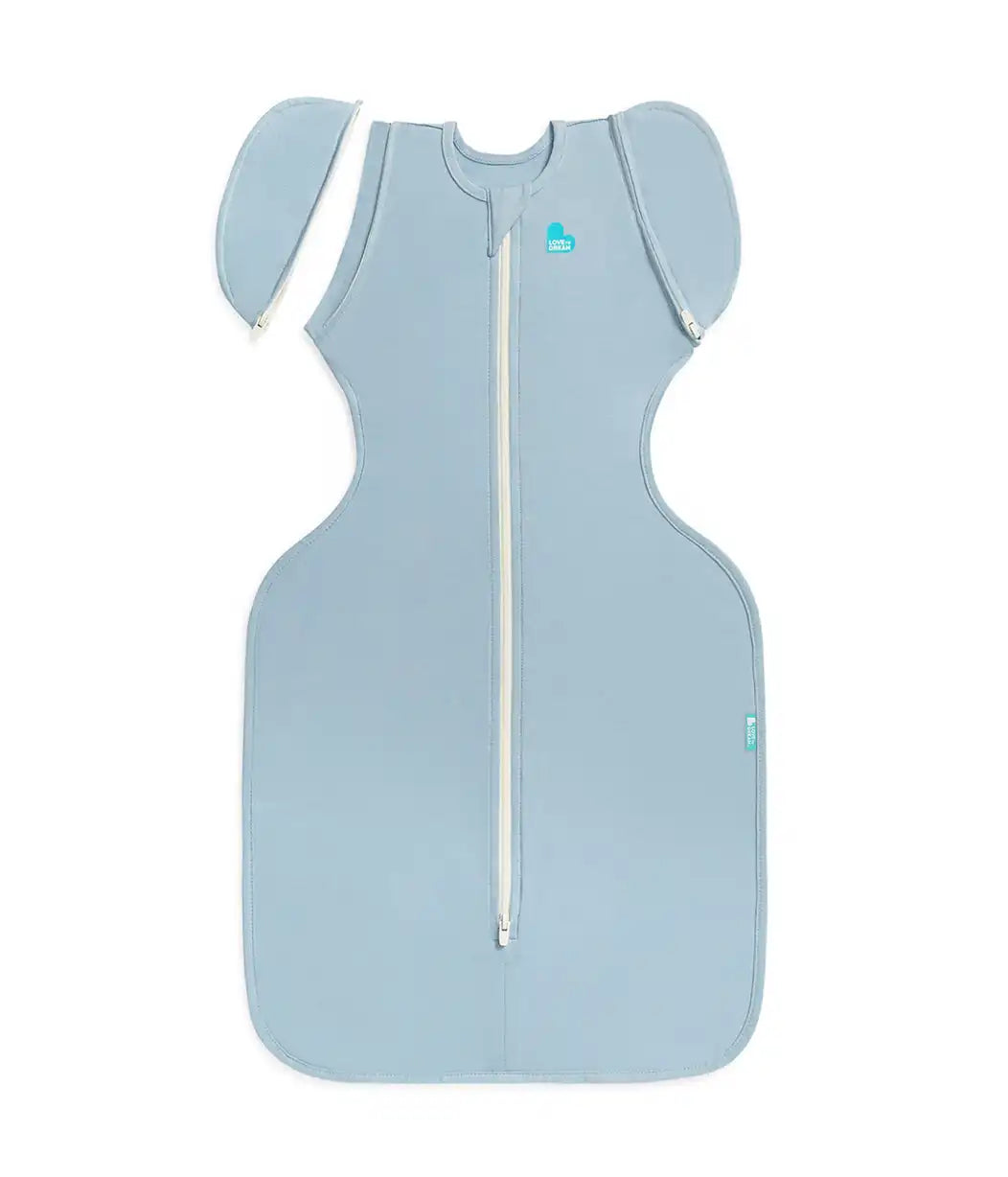 Swaddle Up™ 2-in-1 Transition Bag 0.2 TOG Cotton Soft Blue