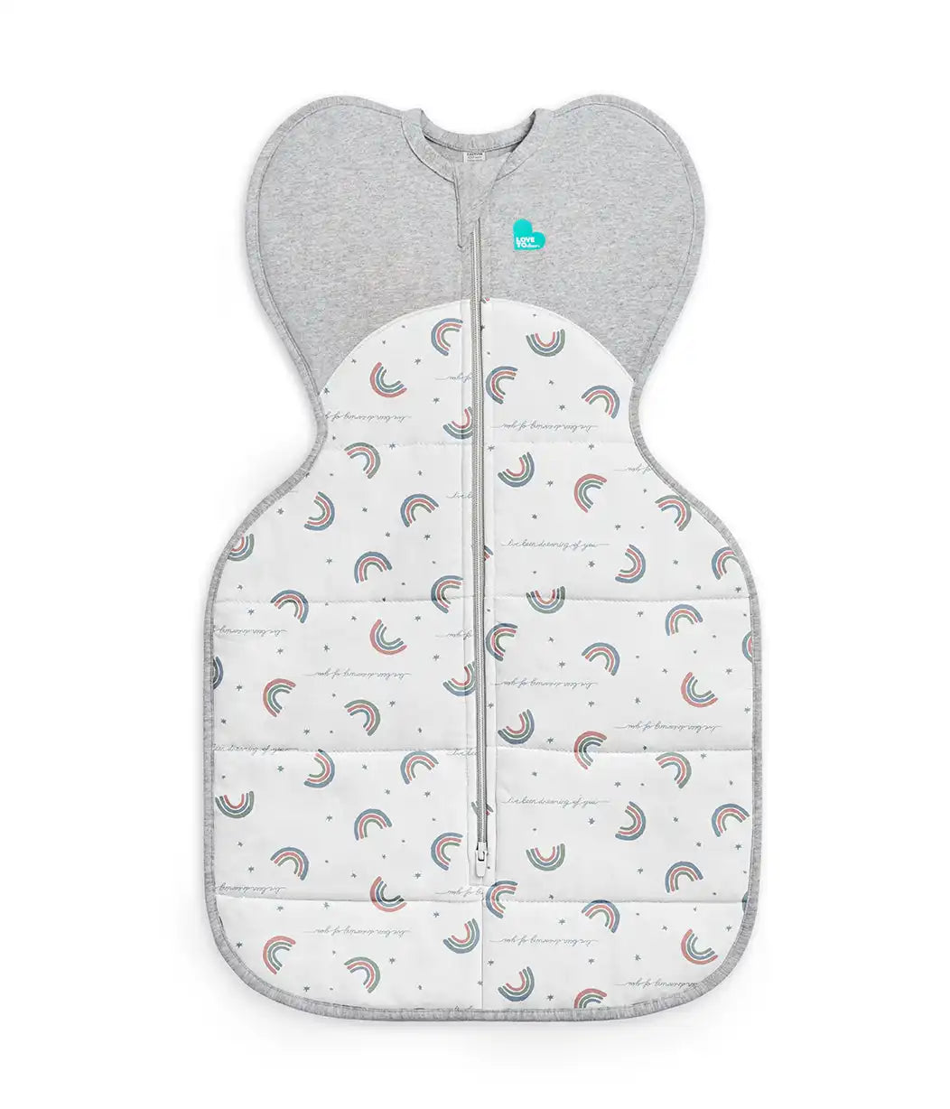 Swaddle Up Starter Bundle | 3.5 | 2.5 TOG | Blush Heart | White Rainbow Dream