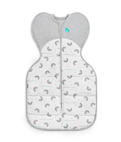Swaddle Up™ 2.5 TOG Cotton White Rainbow Dream