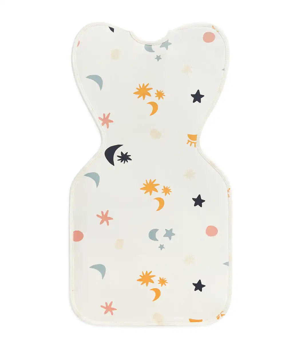 Swaddle Up™ 1.0 TOG Organic Cotton Buff Lunar