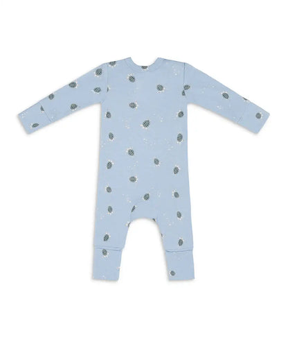 Romper Snug Fit Viscose from Bamboo Mist Blue Turtally
