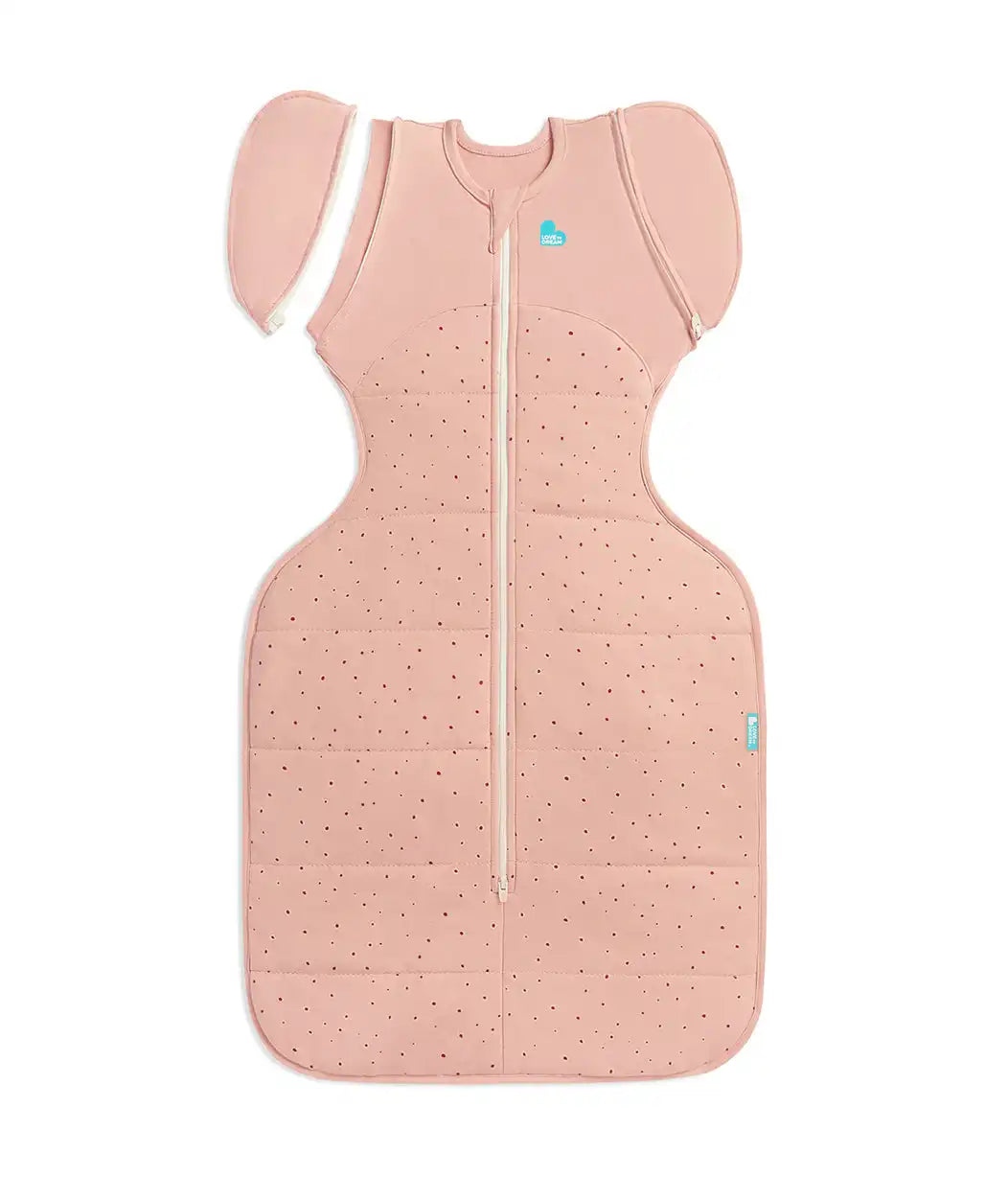 Swaddle Up™ 2-in-1 Transition Bag 2.5 TOG Cotton Rose Pebbles