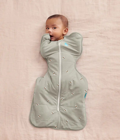 Swaddle Up Starter Bundle | 3.5 | 2.5 TOG | Blush Heart | Olive Bees