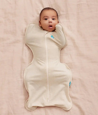 Newborn Essentials Bundle | Swaddle Up 1.0 TOG | Bib | Wash Cloth | Burp Cloth | Hooded Towel | Oat