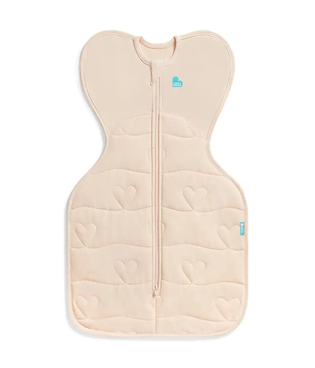 Swaddle Up Starter Bundle | 3.5 | 2.5 TOG | Blush Heart | Olive Bees