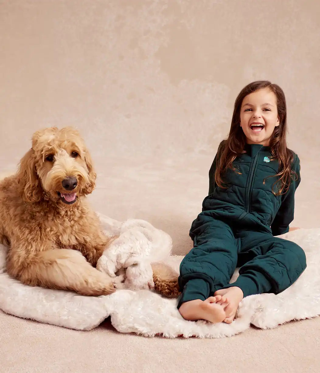 Sleep Suit & Pajama Bundle | 3.5 TOG | Forest | Blue Turtally