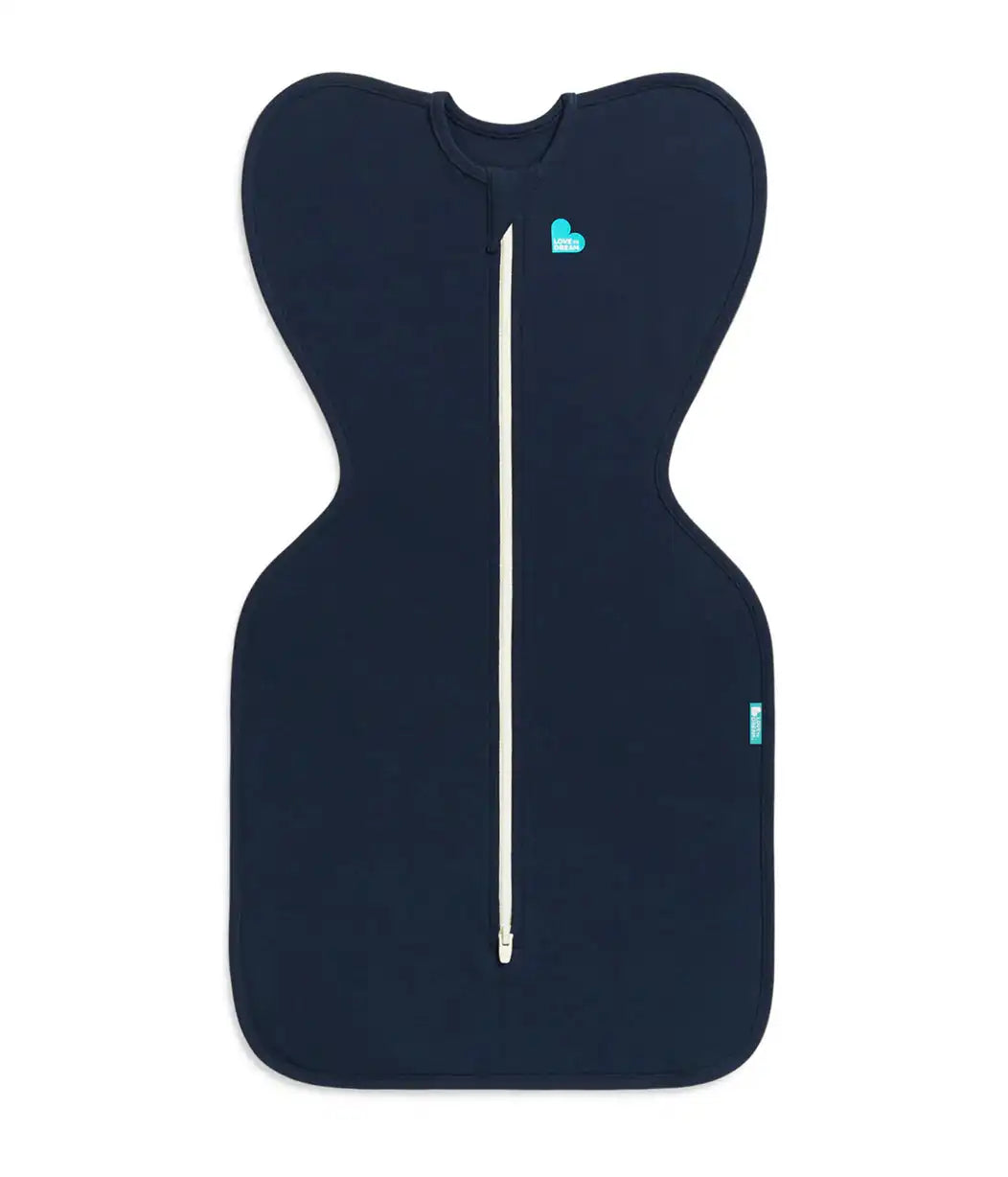 Swaddle Up & Romper Bundle | 1.0 TOG | Bamboo | Navy | Cream Dino Snore