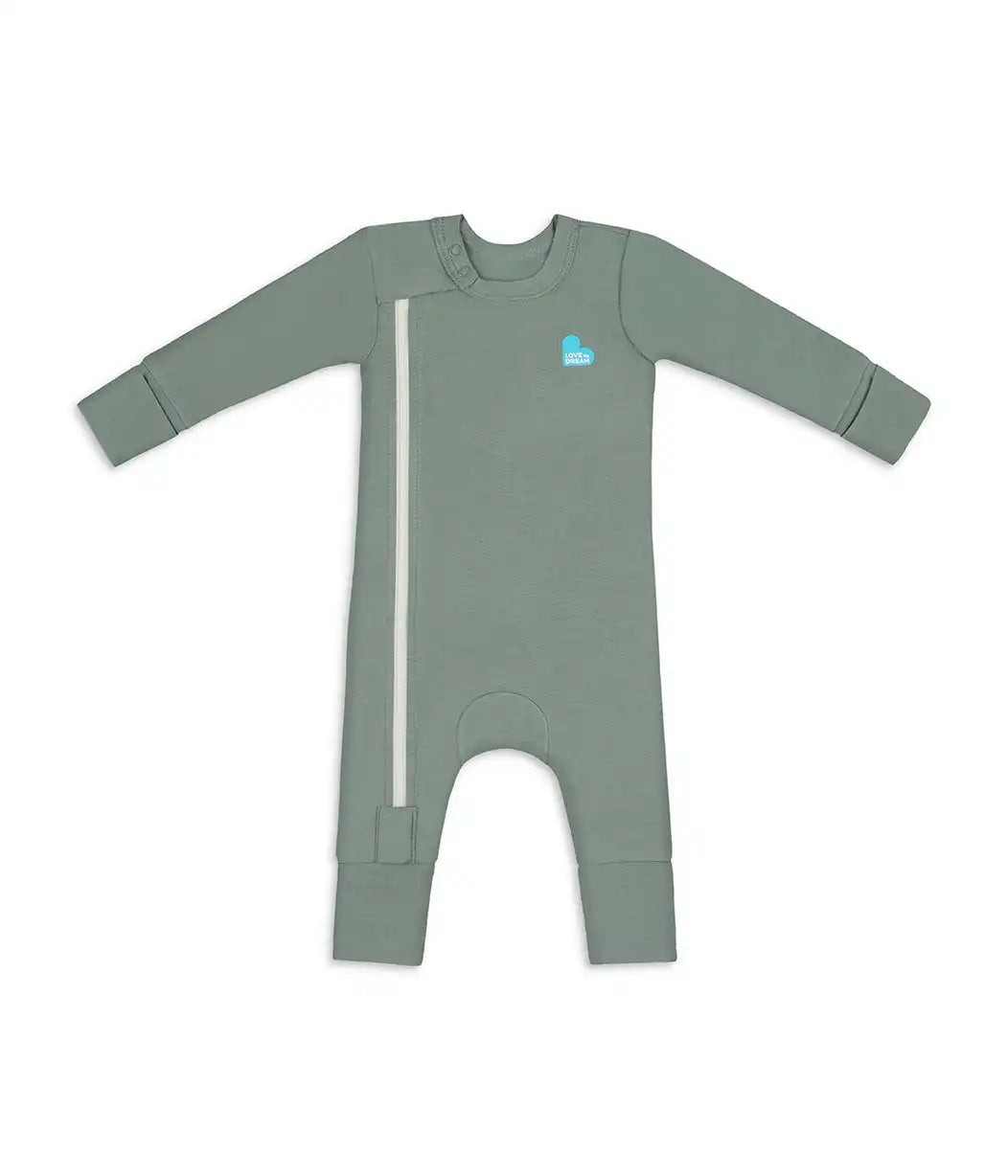Romper Snug Fit Viscose from Bamboo Deep Olive