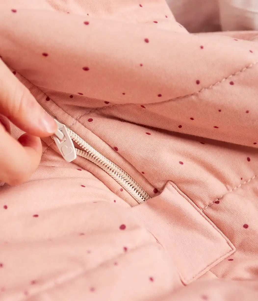Sleep Bag Long Sleeve 2.5 TOG Cotton Rose Pebbles