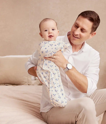 Swaddle Up™ 2-in-1 Transition Bag 1.0 TOG Cotton Jacaranda Meadow