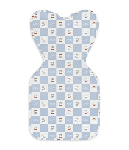 Swaddle Up™ 1.0 TOG Cotton Blue Miffy Checker