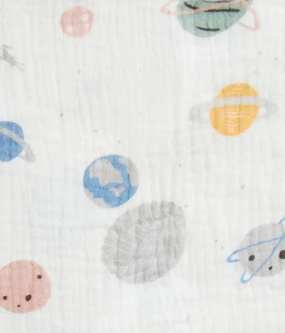 Wash Cloth 3 Pack Muslin Blush Rocket