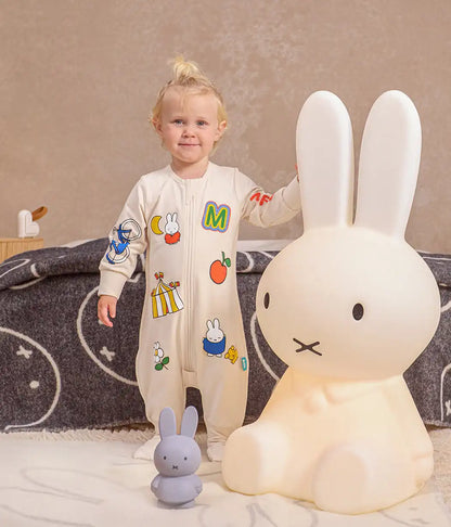 Sleep Suit Long Sleeve 1.0 TOG Cotton Birch Miffy Placement