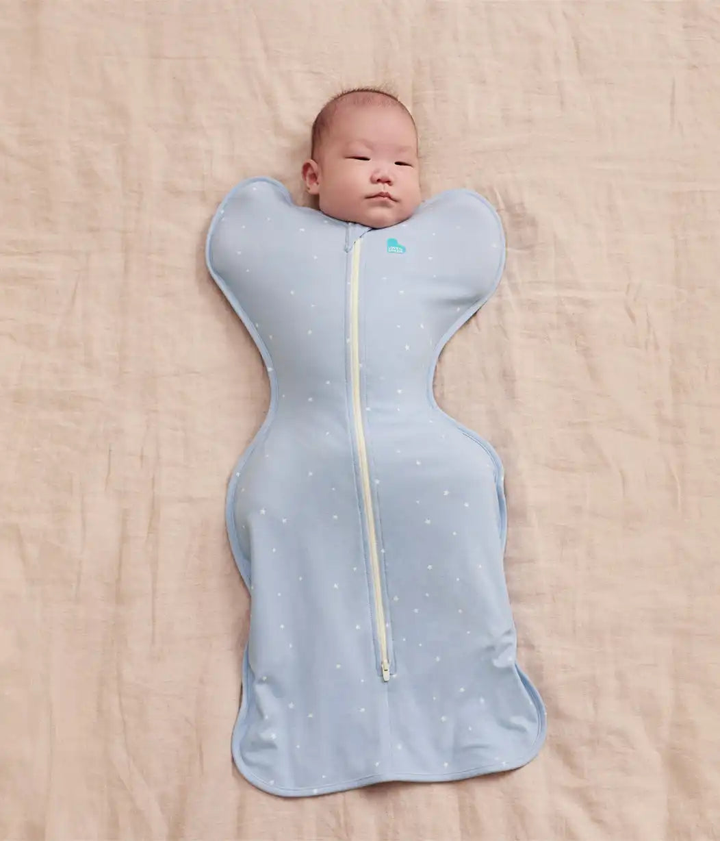 Swaddle Up Starter Bundle | 1.0 TOG | Maroon | Navy | Powder Blue Twinkle