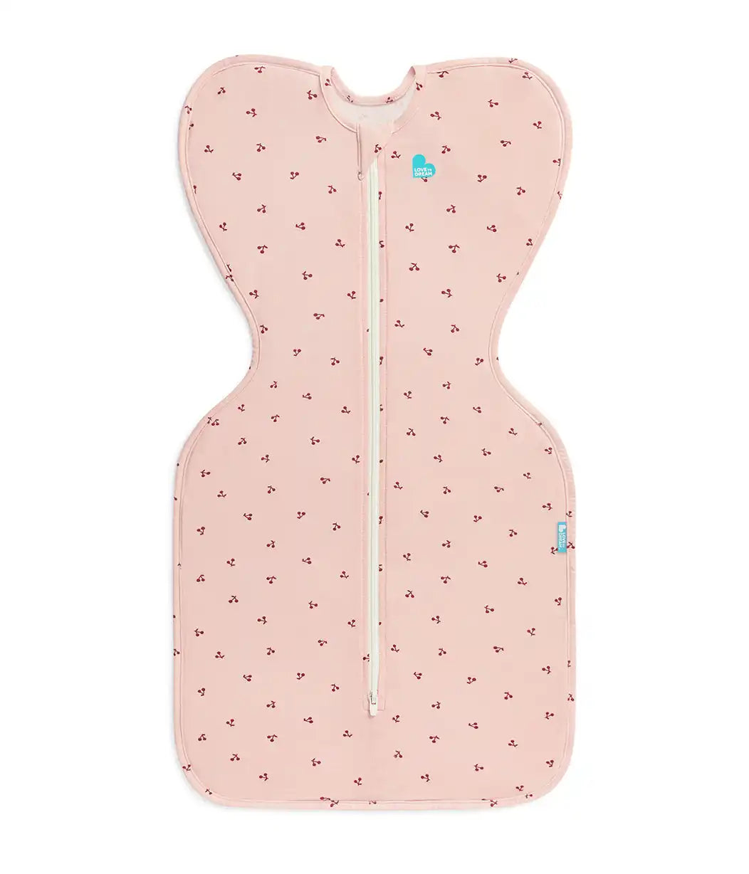 Swaddle Up™ 1.0 TOG Viscose from Bamboo Blush Cherries