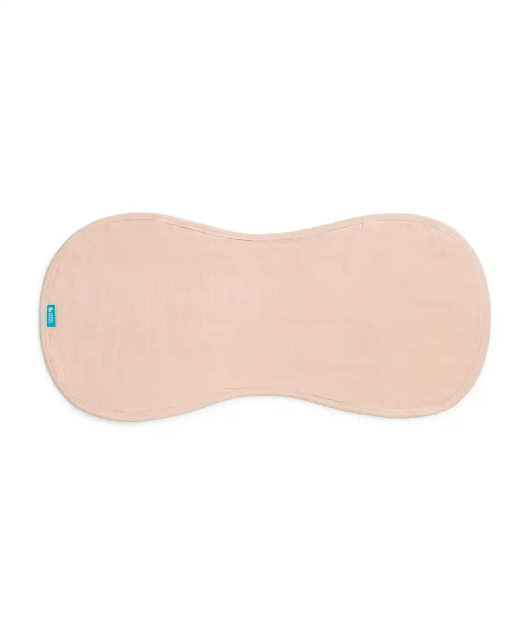 Burp Cloth 2 Pack Muslin Blush Rocket