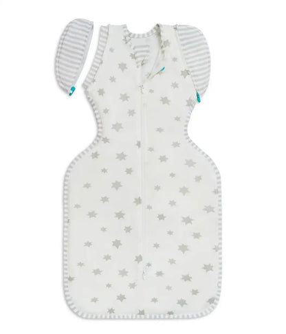 Swaddle Up™ 2-in-1 Transition Bag 0.2 TOG Viscose from Bamboo White Superstar