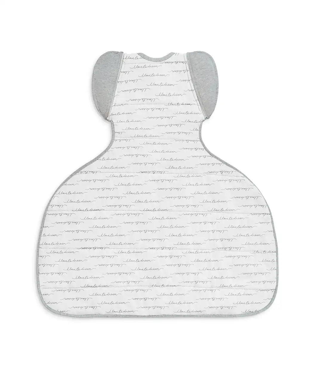 Swaddle Up™ 2-in-1 Transition Bag Hip Harness 2.5 TOG Cotton White Dreamer