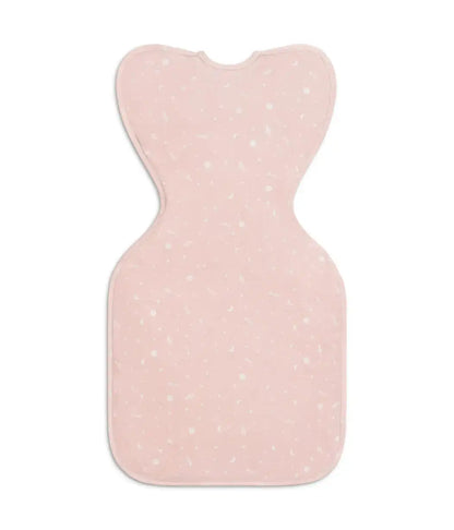 Swaddle Up™ 1.0 TOG Viscose from Bamboo Marle Pink Time and Space