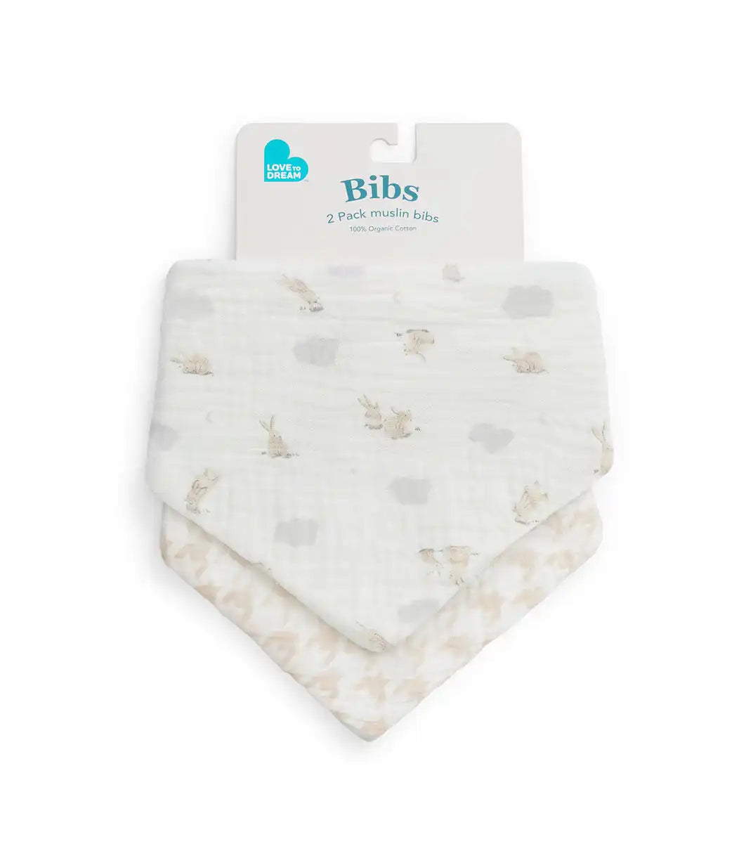 Ultimate Newborn Mattress Gift Bundle | Mattress | Swaddle | Towel | Wash Cloth | Burp Cloth | Bib | Bunnies