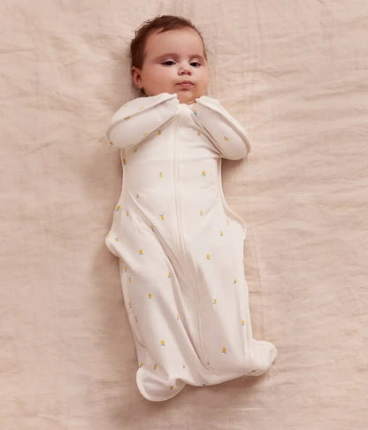 Swaddle Up™ 1.0 TOG Viscose from Bamboo Cream Lemons