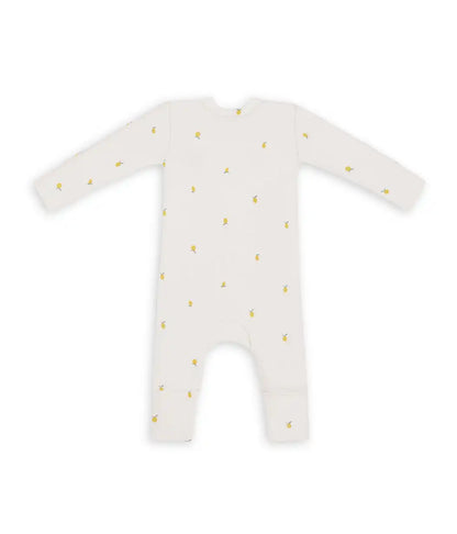 Romper Snug Fit Viscose from Bamboo Cream Lemons