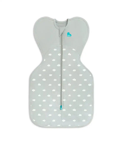 Swaddle Up™ 1.5 TOG Cotton Light Olive Mini Cloud