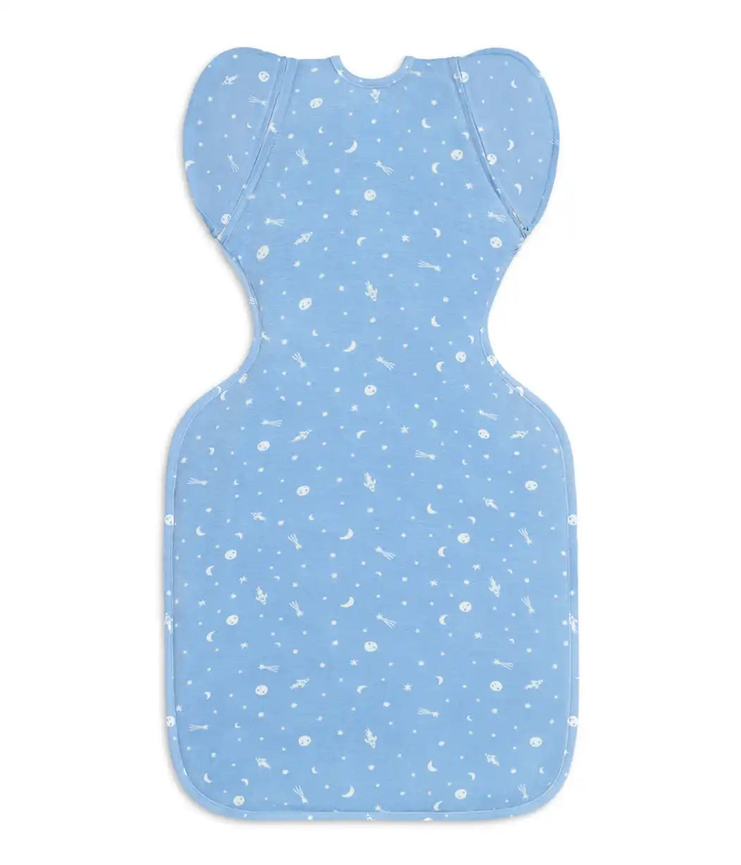 Swaddle Up™ 2-in-1 Transition Bag 1.0 TOG Viscose from Bamboo Light Blue Time and Space