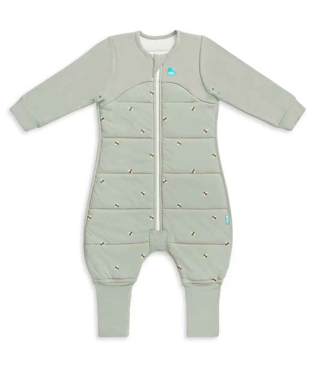 Sleep Suit Bundle | 1.5 | 2.5 TOG | Olive Twigs | Olive Bees | Oatmeal Bees