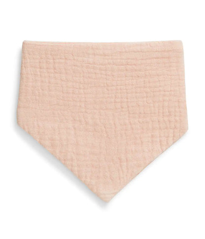 Bib 2 Pack Muslin Blush Rocket
