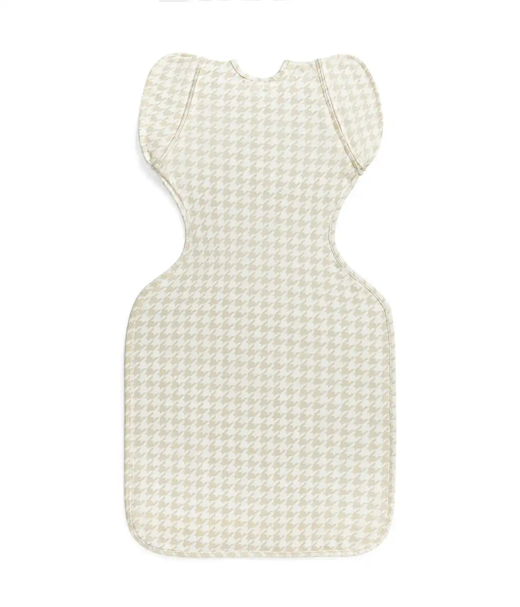 Swaddle Up™ 2-in-1 Transition Bag 1.0 TOG Cotton Tan Houndstooth