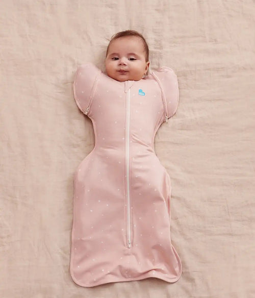 Swaddle Up™ 2-in-1 Transition Bag 1.0 TOG Cotton Powder Pink Twinkle