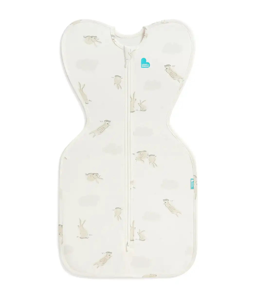 Ultimate Newborn Mattress Gift Bundle | Mattress | Swaddle | Towel | Wash Cloth | Burp Cloth | Bib | Bunnies