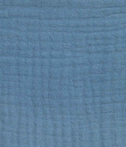 Bib 2 Pack Muslin Storm Blue Rocket