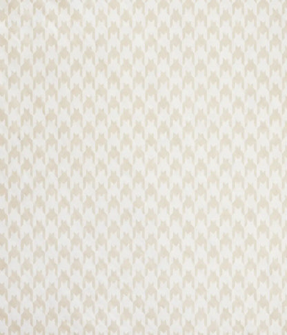 Hooded Towel Muslin Tan Houndstooth