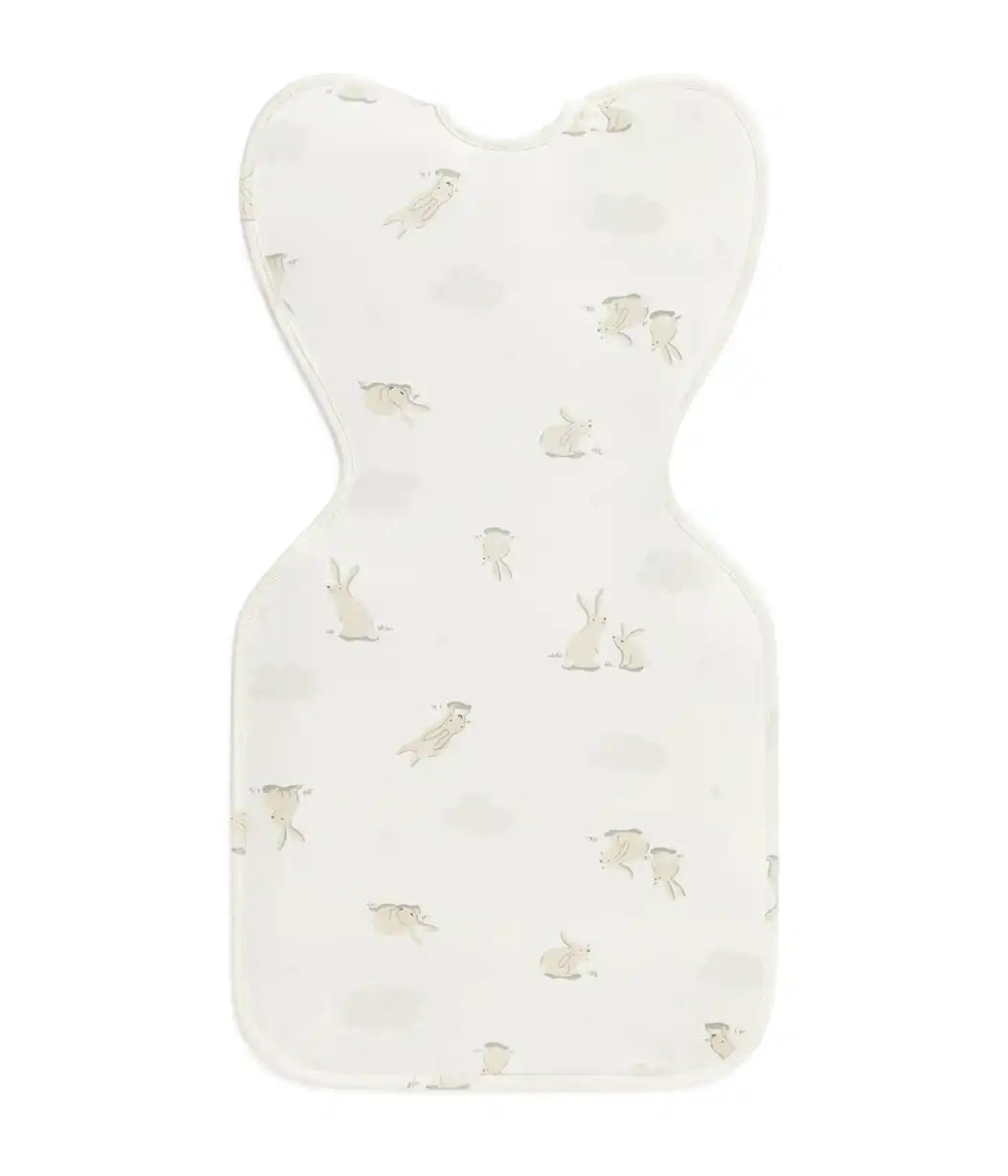 Swaddle Up™ 1.0 TOG Cotton White Cloud Bunnies