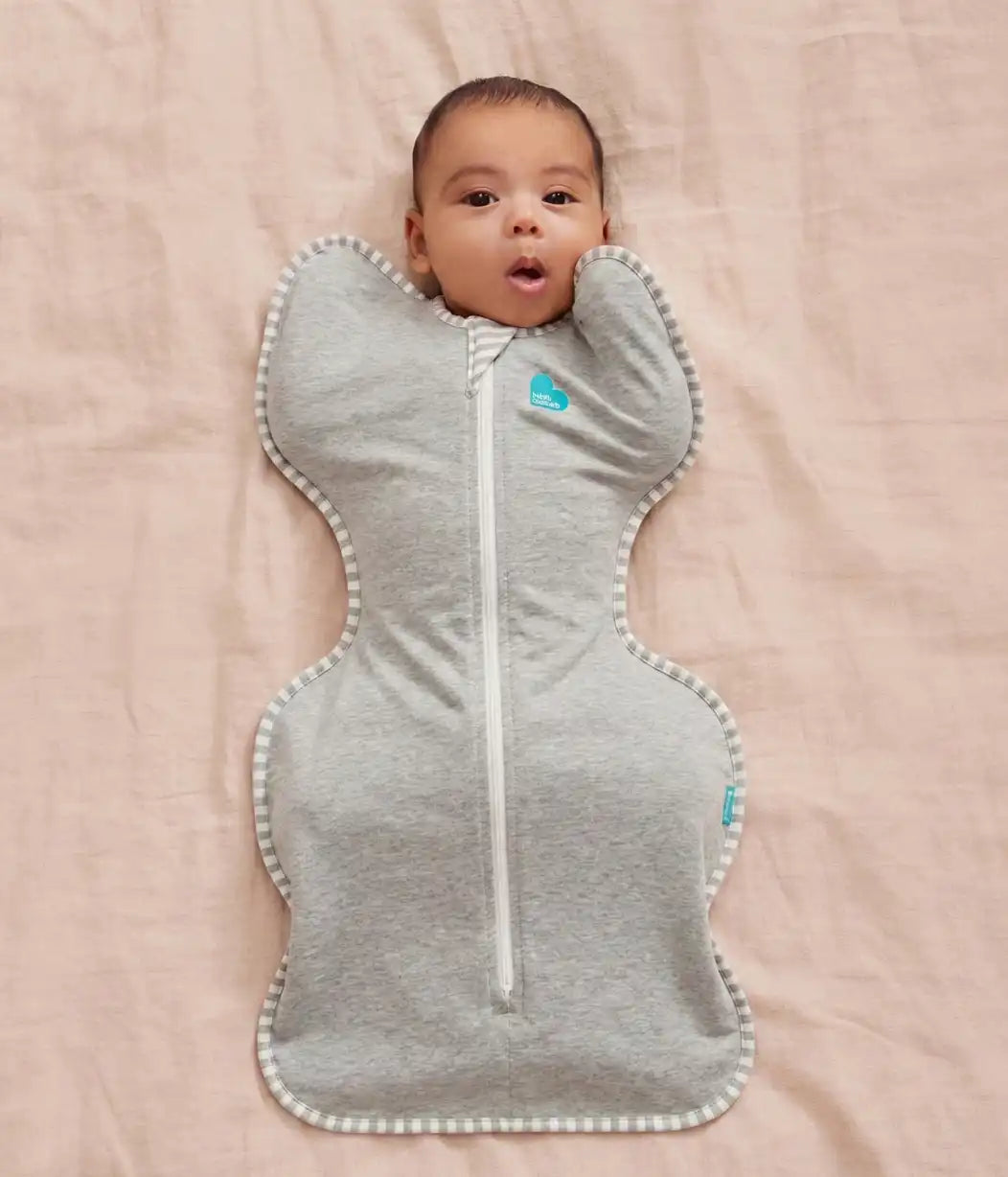 Swaddle Up Starter Bundle | 1.0 TOG | Dusty Blue 2 | Gray