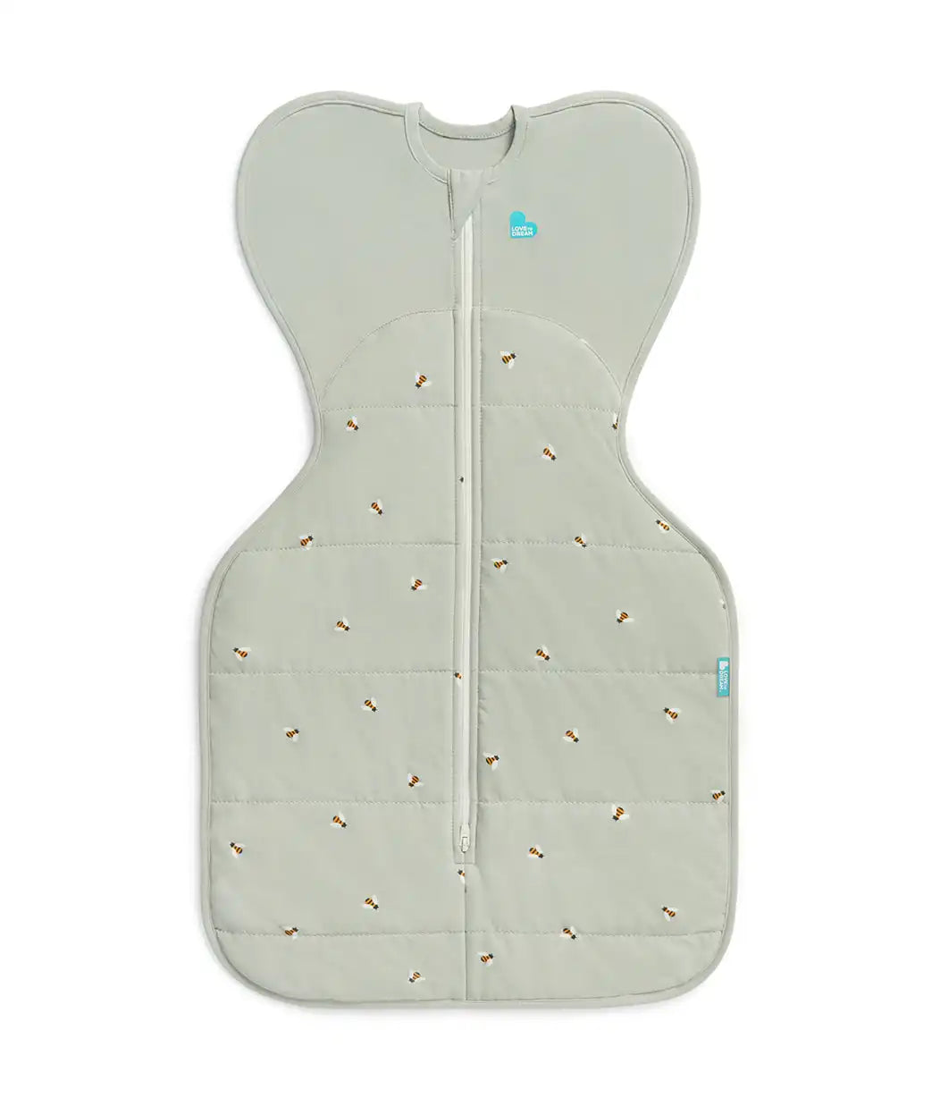 Swaddle Up Starter Bundle | 3.5 | 2.5 TOG | Blush Heart | Olive Bees