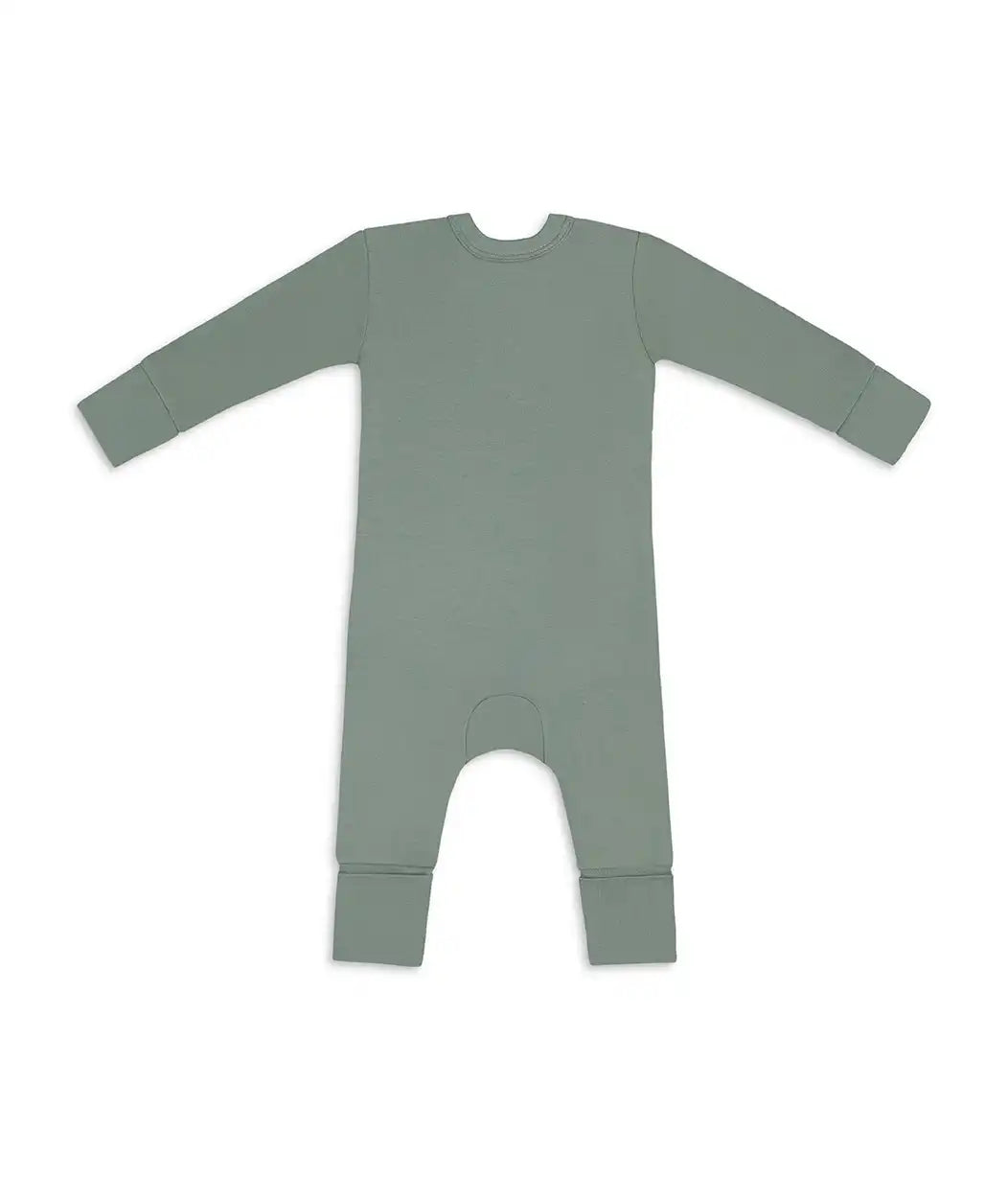Romper Snug Fit Viscose from Bamboo Deep Olive