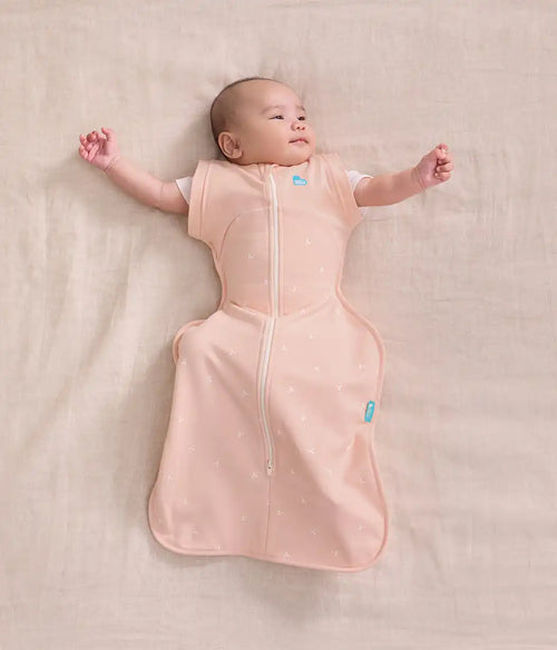 Swaddle Up™ 2-in-1 Transition Bag 1.5 TOG Cotton Fleece Blush Twigs