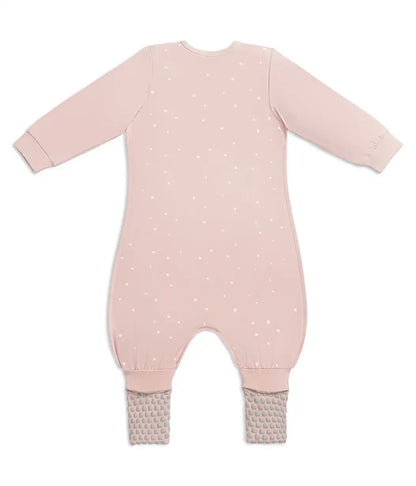Sleep Suit Long Sleeve 1.0 TOG Cotton Powder Pink Twinkle