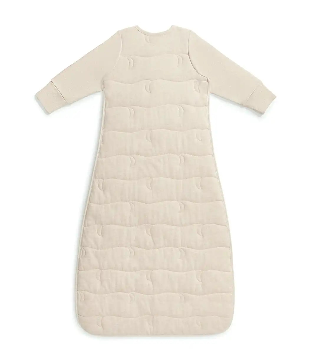 Sleep Bag Long Sleeve 3.5 TOG Cotton Oatmeal Moon Quilting